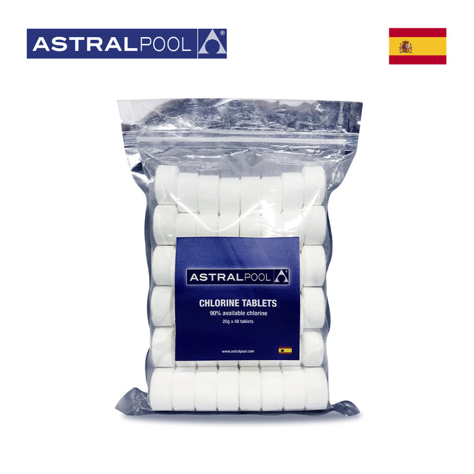 Chlorine Tablets, 20g x 48 tablets