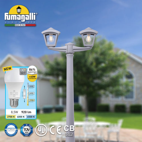 DANILO Post / ROBY Square Lantern 2L