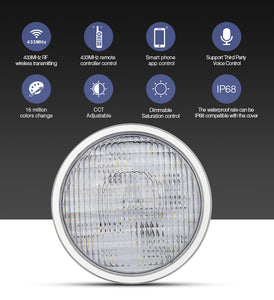 27W RGB+CCT PAR56 LED Lamp for U/W Light