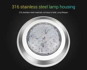 27W RGB+CCT PAR56 LED Wall-Mounted Flat U/W Light