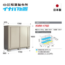 &lt;tc&gt;將圖片載入圖庫檢視器 &lt;tc&gt;INABA 日本製隔熱構造儲物櫃 - KMW-179D&lt;/tc&gt;&lt;/tc&gt;